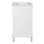 Meuble-lavabo 24 po avec lavabo intégré en céramique, meuble-lavabo à 2 portes et meuble-lavabo simple pour petite et moyenne salle de bain-115672354