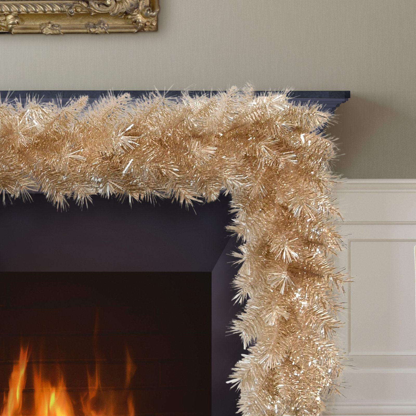 108" Rose Gold Pine Garland