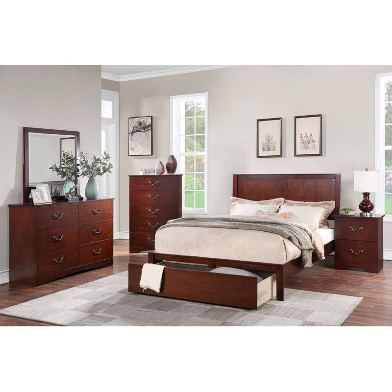 Platform Storage Bed, California King