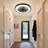 Kelman 22'' Flush Mount Ceiling Fan with Light and Remote, 1800K Nightlight/Backlight-1818531983