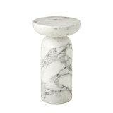 Tumble Marble End Table