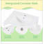Meuble-lavabo de 20 po avec lavabo, armoire de salle de bain avec porte à fermeture douce, support de rangement et tablette réglable, blanc-418667513