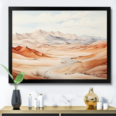 Saharas Desert Silence sur toile