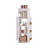 White Modern Solid wood rotating bookshelf-117789099