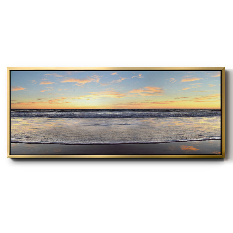 «Evening on Venice Beach», toile encadrée, H 20 po x l 50 po