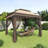 11 Ft. X 11 Ft. Pop Up Portable Gazebo With Mosquito Netting-101208997