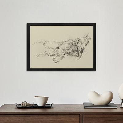 Dog Days III Premium Framed Poster by Ethan Harper