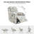 Queren Dual Motor Lift Assist Recliner With Massage And Heat Set Of 2-106913521
