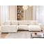 Mollis 6 Seater Corduroy Corner Sofa -152248496