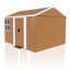 Remise de rangement en métal robuste de 8 pi x 10 pi avec fenêtres, porte verrouillable et ventilation-118034563