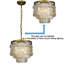 Luminaire suspendu coquillage à 3 niveaux Dickison-1129985505