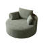 Canapé-lit simple en velours côtelé de 50 po de hauteur, sans assemblage requis, fauteuil moelleux moderne (pas une chaise pivotante)-80105148