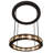 Alva 16 - Light Dimmable Drum Chandelier