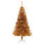 vidaXL Christmas Tree with 300 LEDs with Stand Gold PET-1404578922