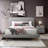 2-Drawer Upholstered Bedroom Nightstand