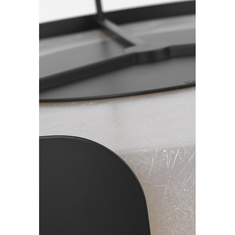 Anne-Marie Barton Armise 28" Drum Chandelier, Matte Carbon