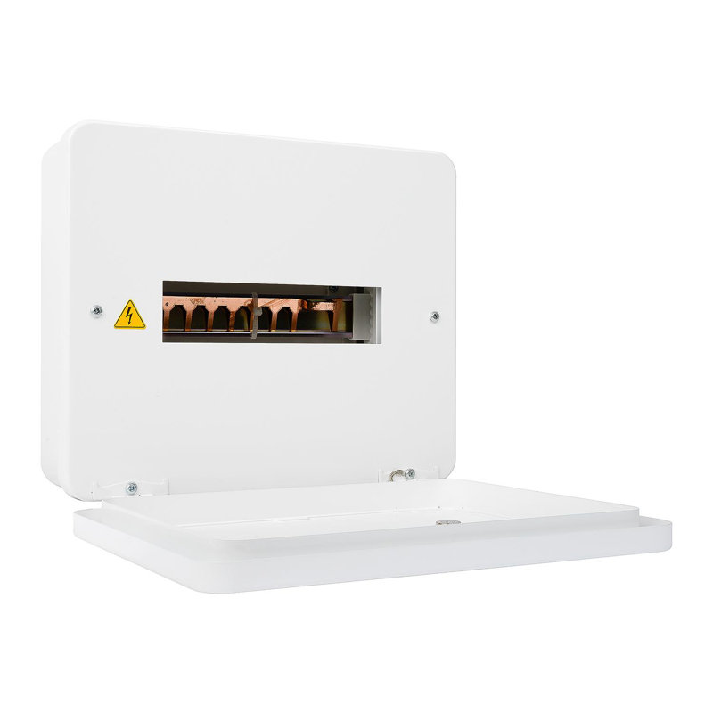 Electric Consumer Unit 8 Way Surface Mount