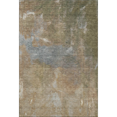 Premium Machine Washable Kumbhar AMF1363 Modern Rug