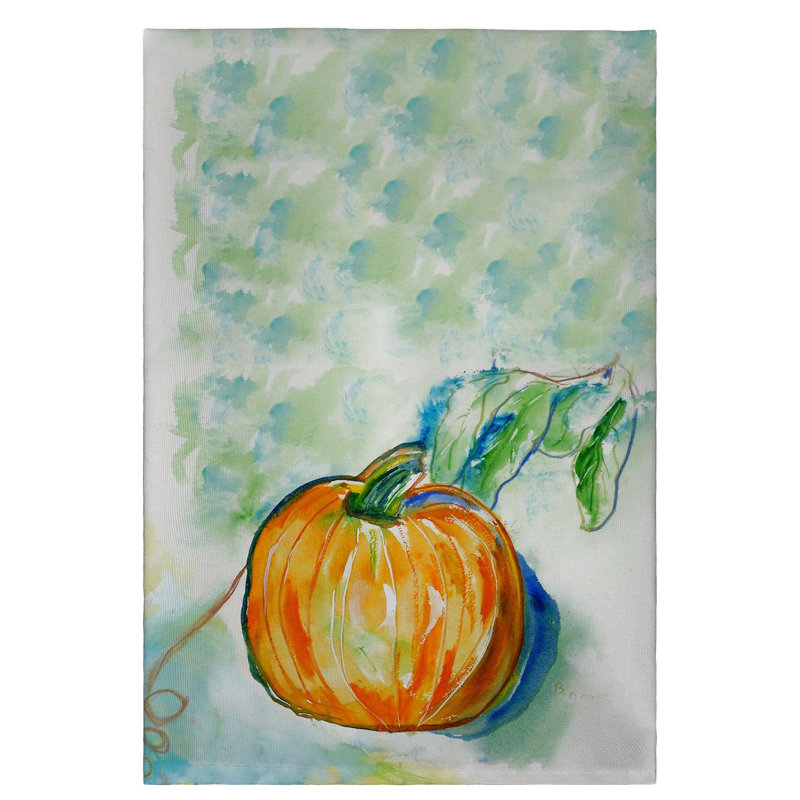 Serviette citrouille à la main citrouille Laure