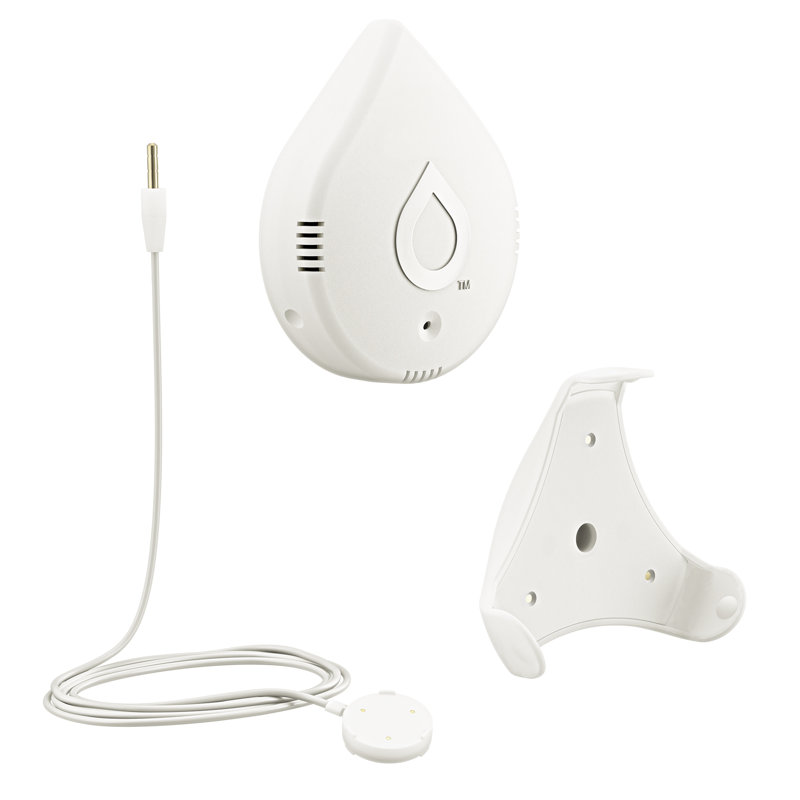 Moen Flo Smart White Battery-Powered Water Leak Detector