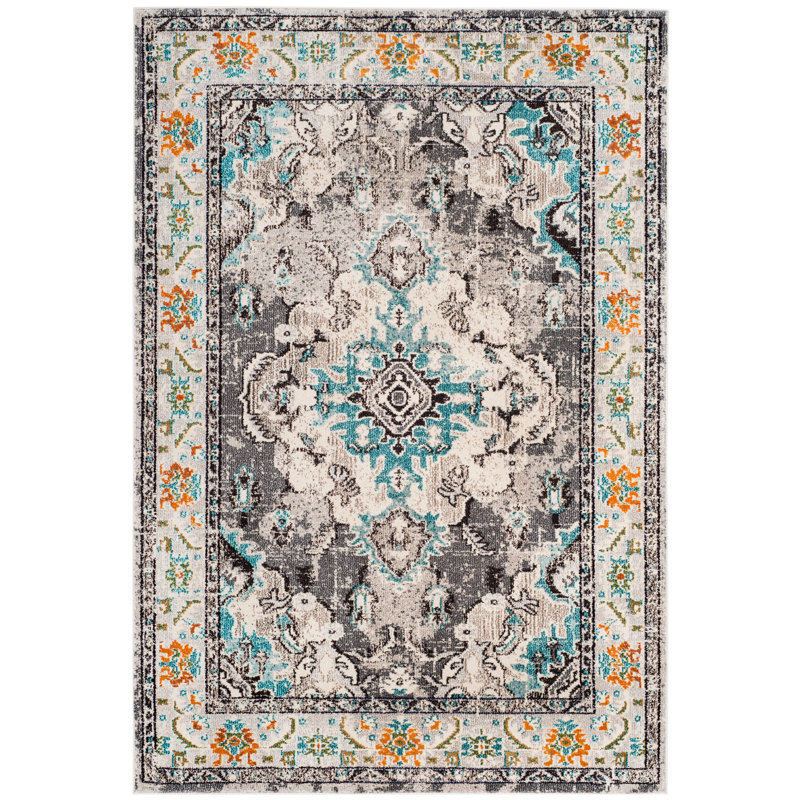 Almyra Oriental Area Rug, Rectangle 11' x 15', Pink/Multi