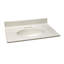 Dessus de meuble-lavabo en marbre de culture avec dosseret-753936218-753936217