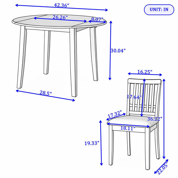 Dimensions du produit