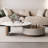 Modern simple light luxury medieval coffee table