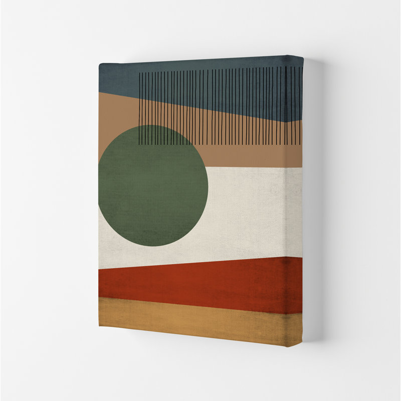 Abstract Earth Tones - Print, No Frame, 30cm H x 21cm W x 1cm D