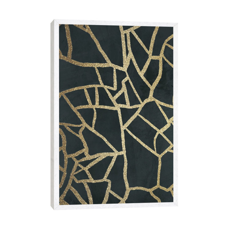 Broken Soul I 1 Piece Painting on Canvas, 66.04cm H x 45.72cm W x 3.81cm D, White Framed