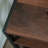 Side Table/Night Stand, Brown Finish
