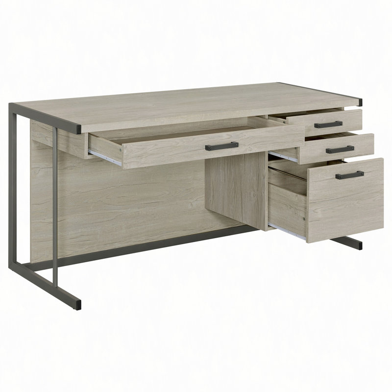 Bureau de bureau traîneau Brisley and Gunmetal