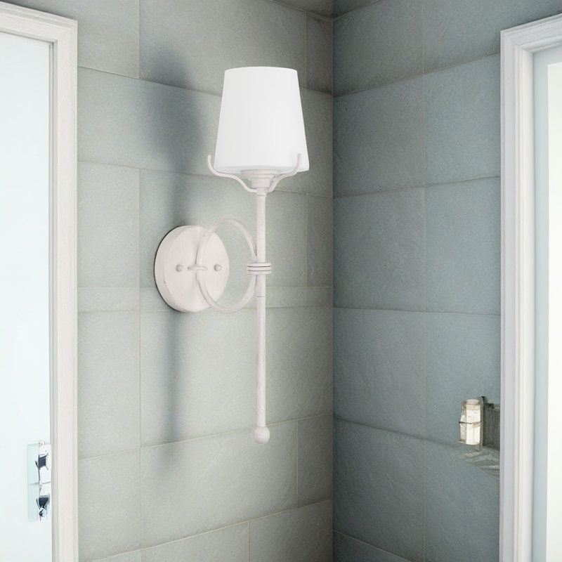 Areyona 1 - Light Dimmable Wallchiere, White Washed