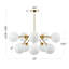 Lustre sphérique Spoutnik à 10 lumières
