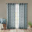 Panneau de rideau semi-transparent en polyester Stamatoula-1288372240-1288372244