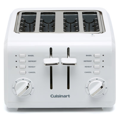 Cuisinart 4 Slice Compact Plastic Toaster