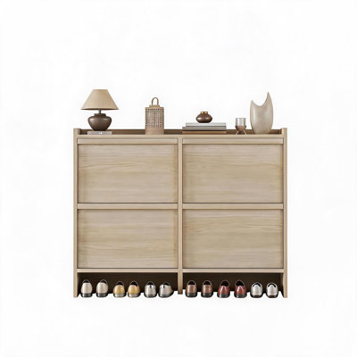 25 Pair Shoe Storage Cabinet