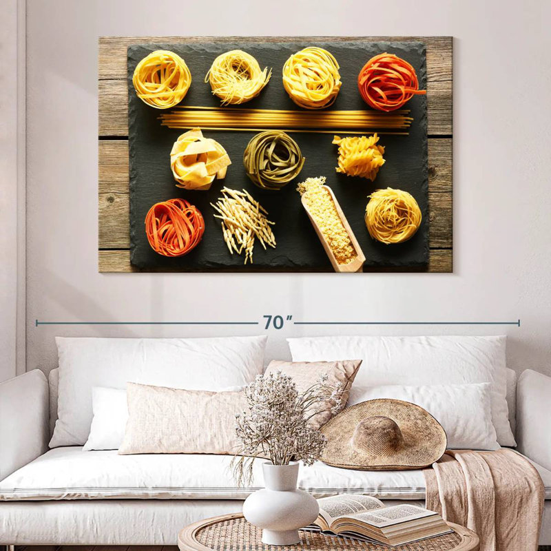 Yarlin Pasta, 34" H x 51" W