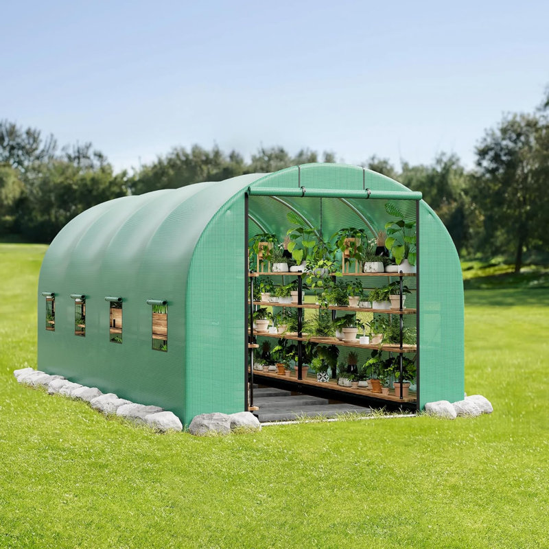 15x7x7 FT Outdoor Greenhouse