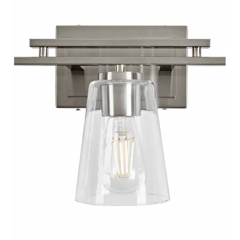 Baehr 3 - Light Dimmable Vanity Light, Brushed Nickel