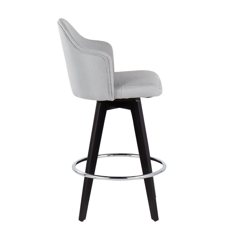 Tenessa Swivel Upholstered Counter Stool