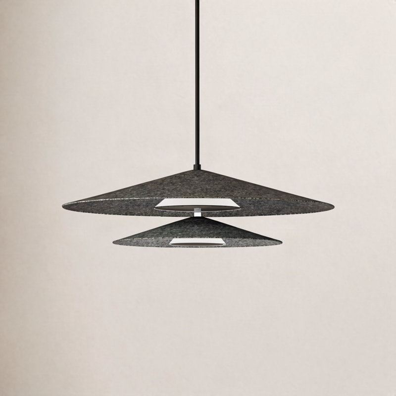 Cruz 2 - Light LED Pendant, Gray
