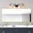 Dacus 1- Light Dimmable Modern Black/Brass Armed Sconce