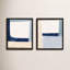 Composition in Blue by Julia Balfour - 2 Piece Picture Frame Print Set-488181282-488181294-521886520