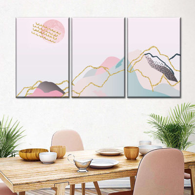 «Glitter Landscape», reproduction sur toile