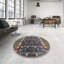 Tapis décoratif multicolore à motif abstrait-1262086370