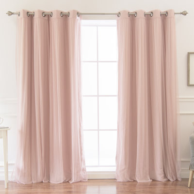 Sonja Polyester Room Darkening Sliding Panel Pair