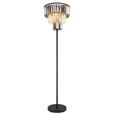 160cm Powder Coated Traditional Floor Lamp