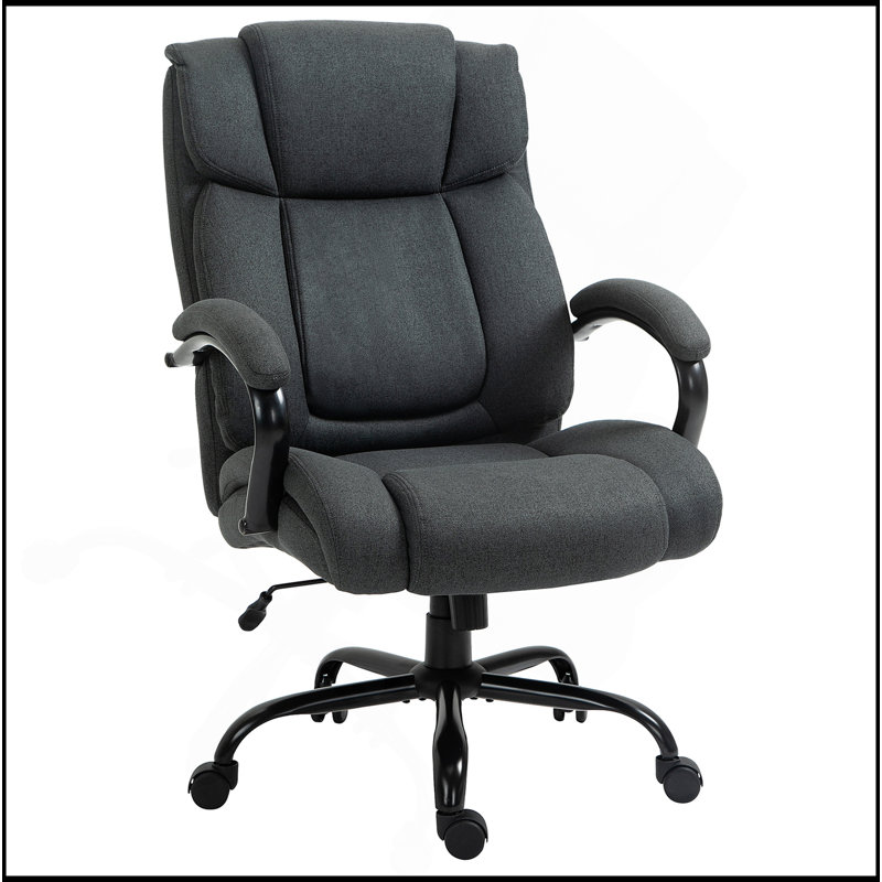 Chaise de bureau confortable et réglable pour tous, améliorant l'efficacité du travail, Gris clair