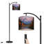 Lampe sur pied en arc avec abat-jour réglable